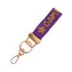Wholesale seed Bead Sequin GAME DAY Keyring L