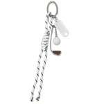Wholesale golf Key Ring Knotted Rope Detail Name Tag Included L