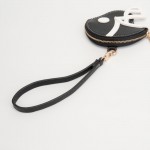 Wholesale vegan Leather Football Helmet Mini Pouch Wristlet L