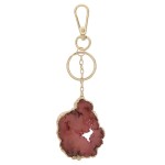 Wholesale druzy keychain holder Druzy varies