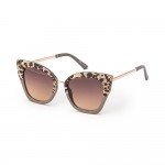 Wholesale animal Print Cat Eye Sunglasses Assorted Colors UVA UVB UV Protection