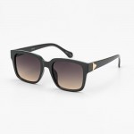 Wholesale square Sunglasses Gold Detail Assorted Colors UVA UVB Protection Anti