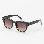 Wholesale retro Rounded Square Sunglasses Assorted Colors UVA UVB Protection Ant