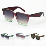Wholesale retro Square Sunglasses Assorted Colors UVA UVB Protection Anti Scratc