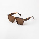 Wholesale square Sunglasses Gold Stripes Detail Assorted Colors UVA UVB Protecti