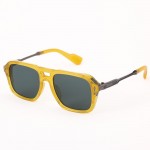 Wholesale retro Square Aviator Sunglasses Assorted Colors UVA UVB Protection Ant