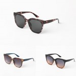 Wholesale angular Cateye Sunglasses Assorted Colors UVA UVB Protection Anti Scra