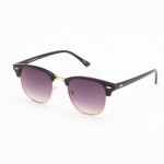 Wholesale retro Metal Rim Tortoise Shell Square Sunglasses Assorted Colors UVA U