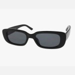 Wholesale slim Rectangular Sunglasses Pack Frame Material Plastic Lens Material