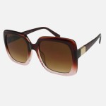 Wholesale oversized Square Sunglasses Metal Temple Detail Pack Frame Material Pl