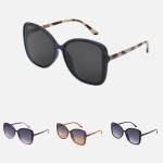 Wholesale oversize Rounded Square Sunglasses Pack Assorted Colors UVA UVB Protec
