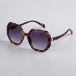 Wholesale oversize Rounded Octagon Sunglasses Pack Assorted Colors UVA UVB Prote