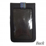Wholesale aztec print cross body bag clear phone window W L strap