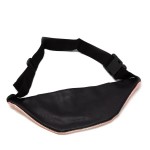 Wholesale metallic two pocket fanny pack