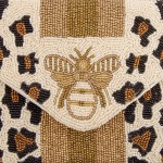 Wholesale quality designer inspired leopard print Bee crossbody clutch Open lin