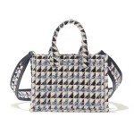 Wholesale tweed Mini Tote Bag Matching Shoulder Strap Polyester H W Handles Shou