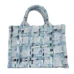 Tweed Mini Satchel Handbag With Matching Shoulder Strap

- 100% Polyester
- Approximately 6.25" H x 9" W 
- 3.25" Handles
- Shoulder Strap Drop 18.5"
- Inside Pocket
- Magnetic Closure