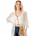 Wholesale knit Envelope Crossbody Handbag Sunflower Applique Magnetic Closure St