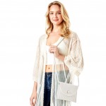Wholesale knit Envelope Crossbody Handbag Pearl Magnet Closure Strap Drop L L H