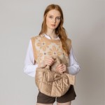 Wholesale do Everything Love Puffer Purse Bow Magnetic Button Snap Closure Bow R