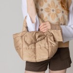 Wholesale do Everything Love Puffer Purse Bow Magnetic Button Snap Closure Bow R