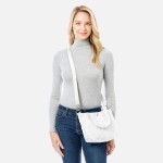 Wholesale thick Fuzzy Cord Hand Bag Matching Removable Adjustable Cross Body Str