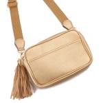 Wholesale solid Color Leather Handbag Matching Strap Tassel Keychain Lined Insid