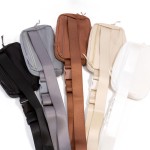 Wholesale cross Body Nylon Belt Bag Full Zip Closure Waterproof One Main Body Po