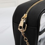 Wholesale clear PU Cross Body Bag Leather Walls Trim Detachable Leather Tassel Z