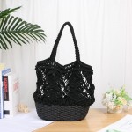 Wholesale crocheted Beach Bucket Handbag Top Handles Unlined H W