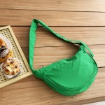 Wholesale simple Nylon Everyday Carry Purse Full Zipper Closure Open Zipper Inte