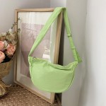 Wholesale simple Nylon Everyday Carry Purse Full Zipper Closure Open Zipper Inte