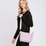 Wholesale knit Diamond Western Cross Body Bag Tassel Zipper Full Zipper Closure