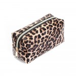 Wholesale leopard Print Makeup Pouch Zip Closure L T D
