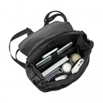 Wholesale quilted Puffer Backpack Magnetic Flap Closure Full Zipper Closure Inte