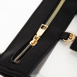 Wholesale clear Crossbody Bag Vegan Leather Trim Sunglasses Holder Zip Closure R