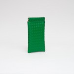 Wholesale woven Vegan Leather Glasses Case Magnetic Closure Lined Body