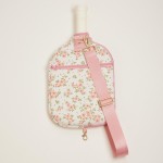 Wholesale floral Printed Pickle Ball Racket Bag Full Zip Closure External Zip Po