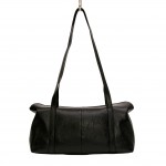 Wholesale vegan Leather Duffle Crossbody Bag Double Flap Magnetic Closure Remova