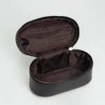 Wholesale clear Square Tote Bag Vegan Leather Trim Three Vegan Leather Pouches I