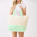 Wholesale hello Summer Pineapple Print Terry Cloth Tote Bag Full Zip Closure Li