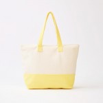 Wholesale hello Summer Terry Cloth Tote Bag Full Zip Closure Lined Body Open Po