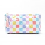 Wholesale checker Pouch Tassel Fill Zip Closure L T D
