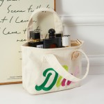 Wholesale graphic Letter Canvas Mini Tote Bag Casual Daily Carry Tote charming m