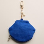 Wholesale seed Beaded Shell Pouch Key Ring L