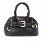 Wholesale vegan Leather Cross Body Tote Bag Buckle Detail Full Closure Removeabl