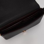 Wholesale vegan Leather Embossed Mini Bag Cross Body Bag Snap Closure Card Holde