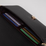 Wholesale vegan Leather Embossed Mini Bag Cross Body Bag Snap Closure Card Holde