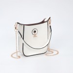 Wholesale vegan Leather Rectangular Tote Bag Toggle Clasp Removable Tote Handle