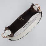 Wholesale vegan Leather Rectangular Tote Bag Toggle Clasp Removable Tote Handle